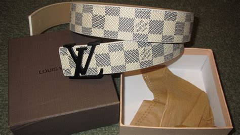 louis vuitton damier azur belt replica|louis vuitton weightlifting belt.